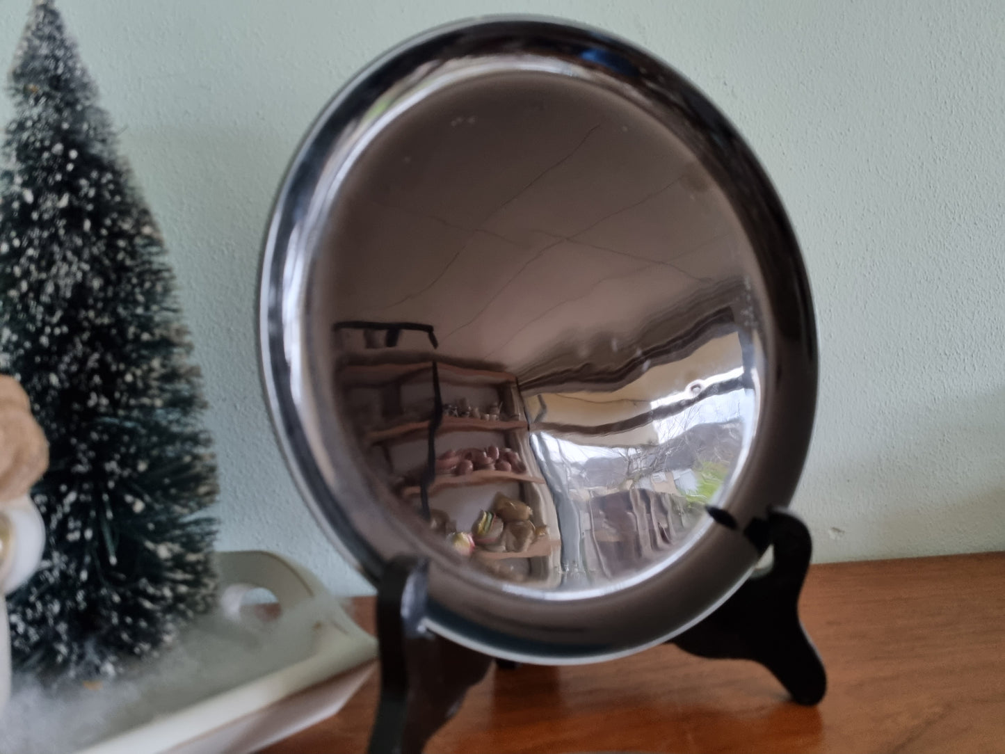 Dessertbord Boch Keralux "Escaut" effen zwart