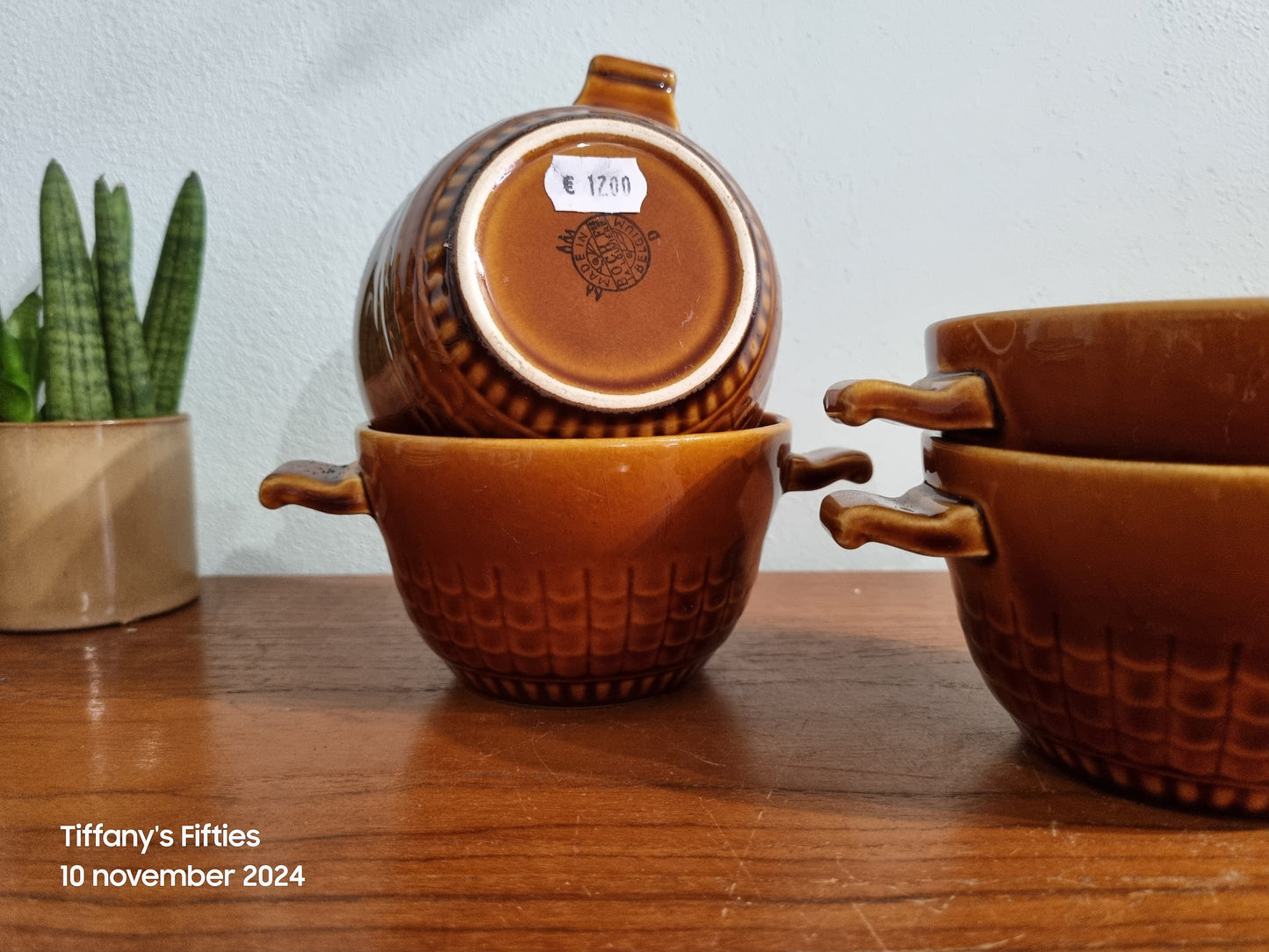 Soepkom Boch "Ascot" bruin