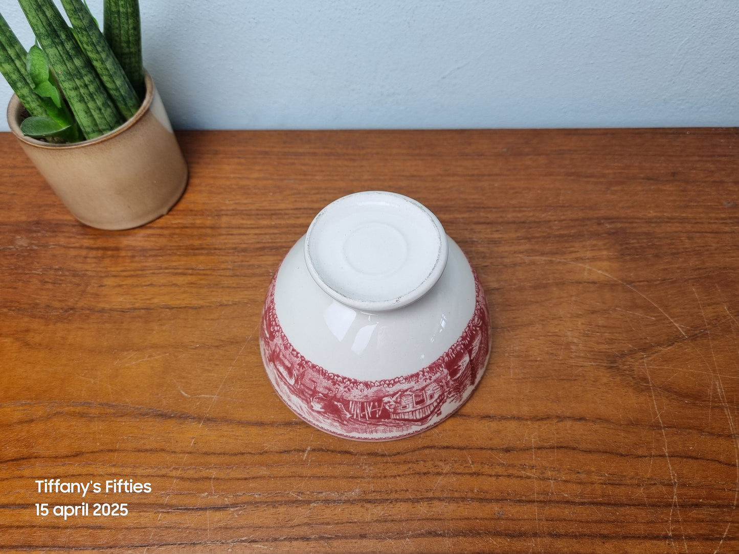 Spoelkom Paysages rood