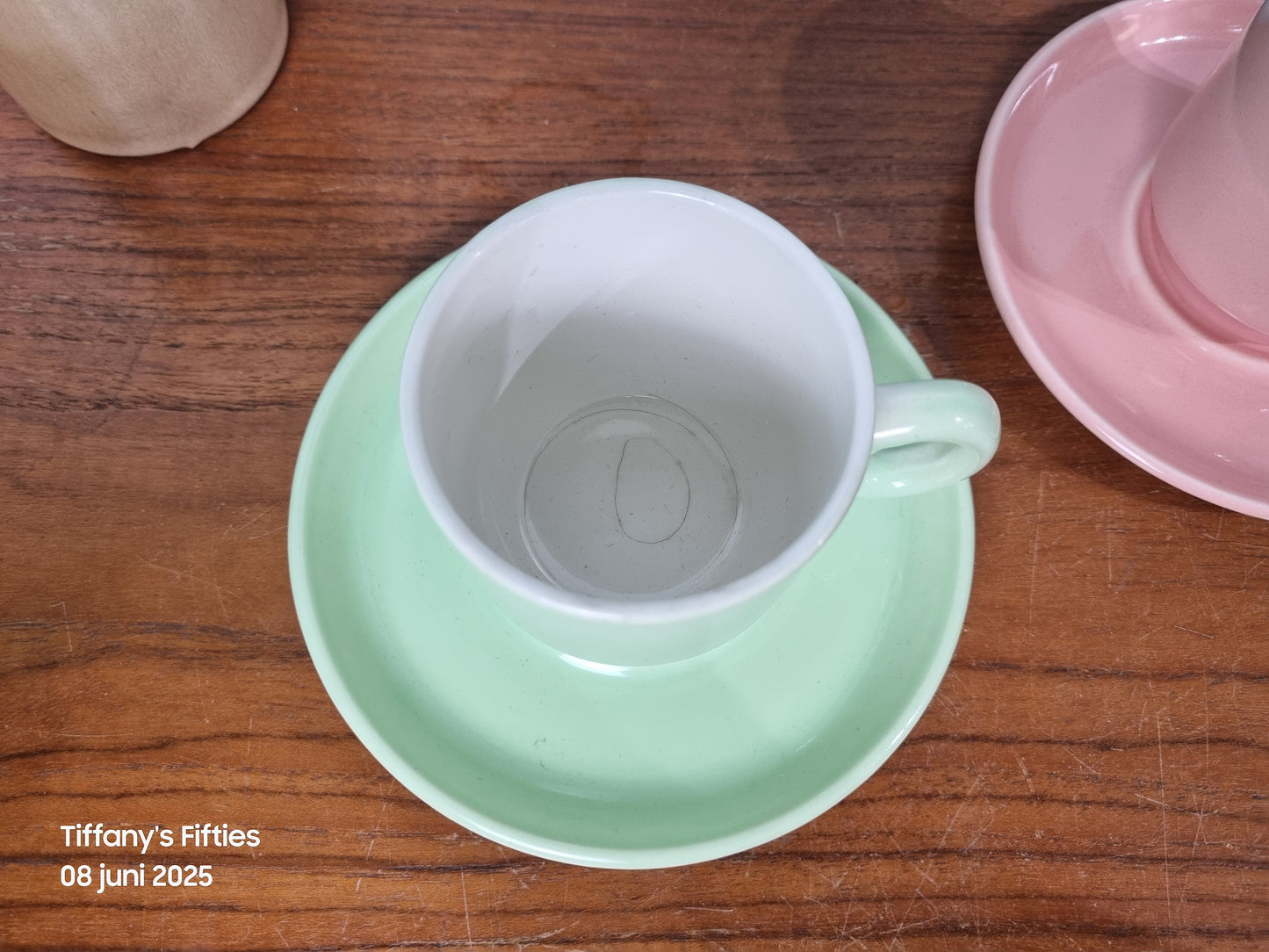 Set 2 kop-en-schotel Boch Les Pastels