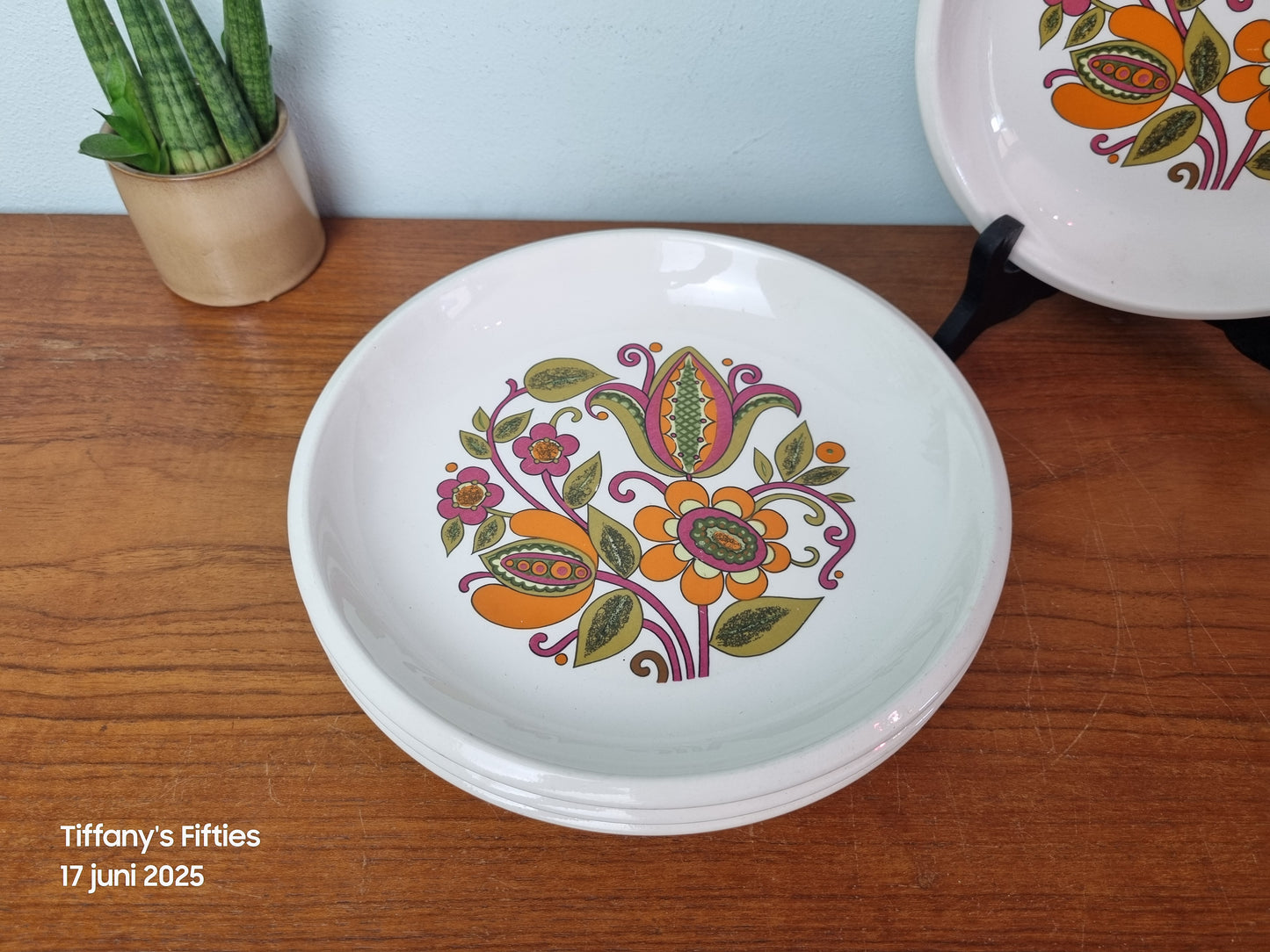 Diep bord Boch "Menuet" - Bali