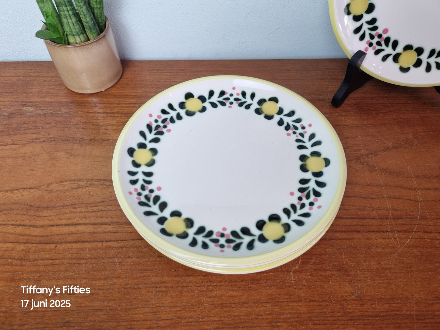 Dessertbord Boch "Menuet" - Summertime