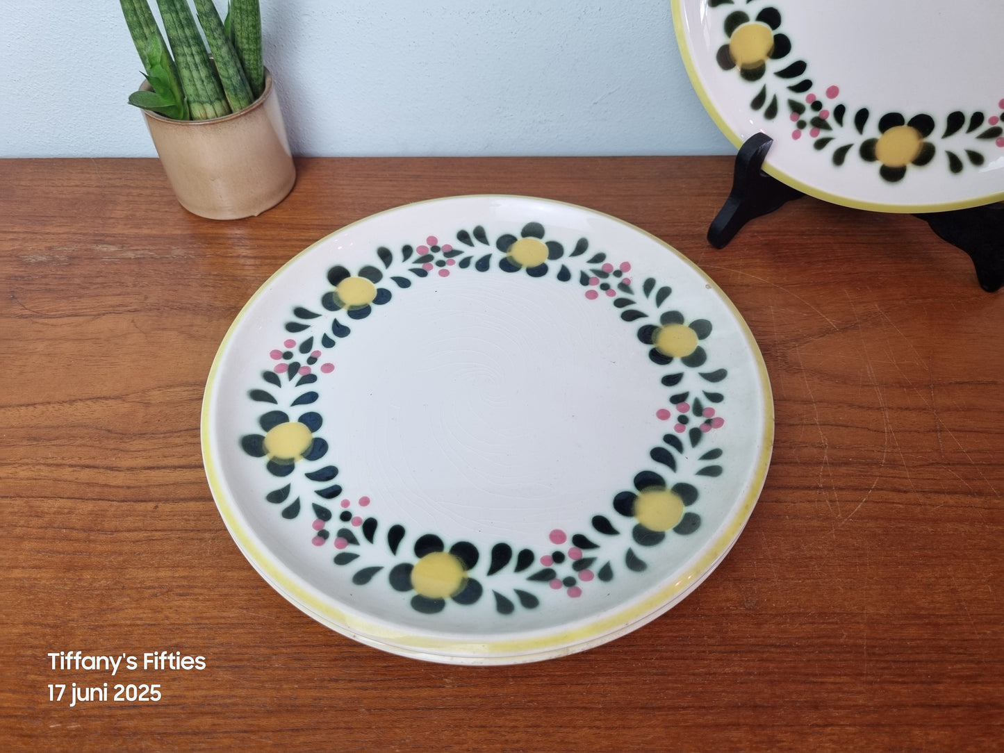 Dinerbord Boch "Menuet" - Summertime