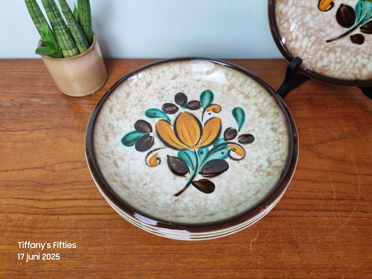 Diep bord Boch "Menuet" - Corfou