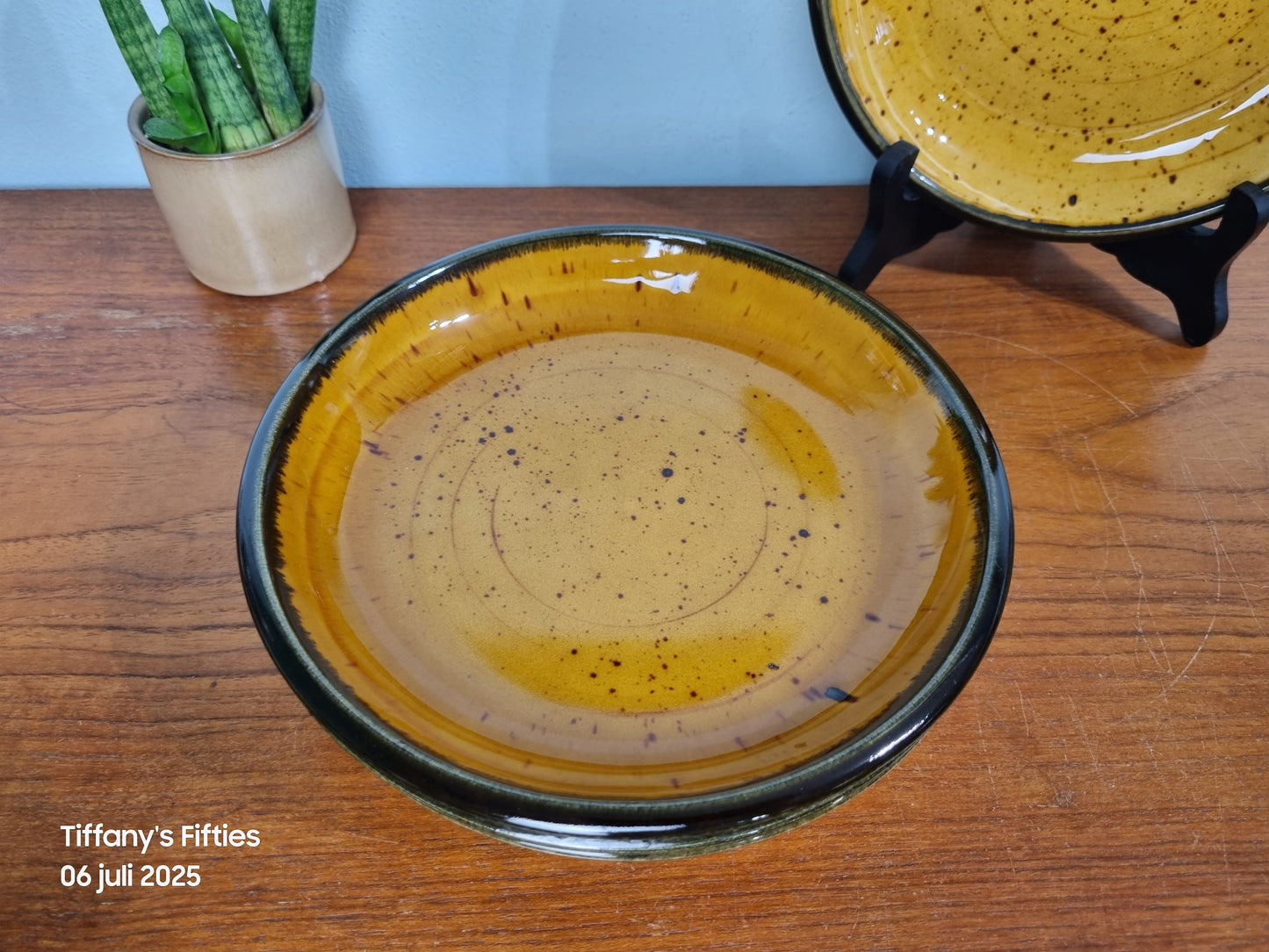 Diep bord Boch "Menuet" - Palma