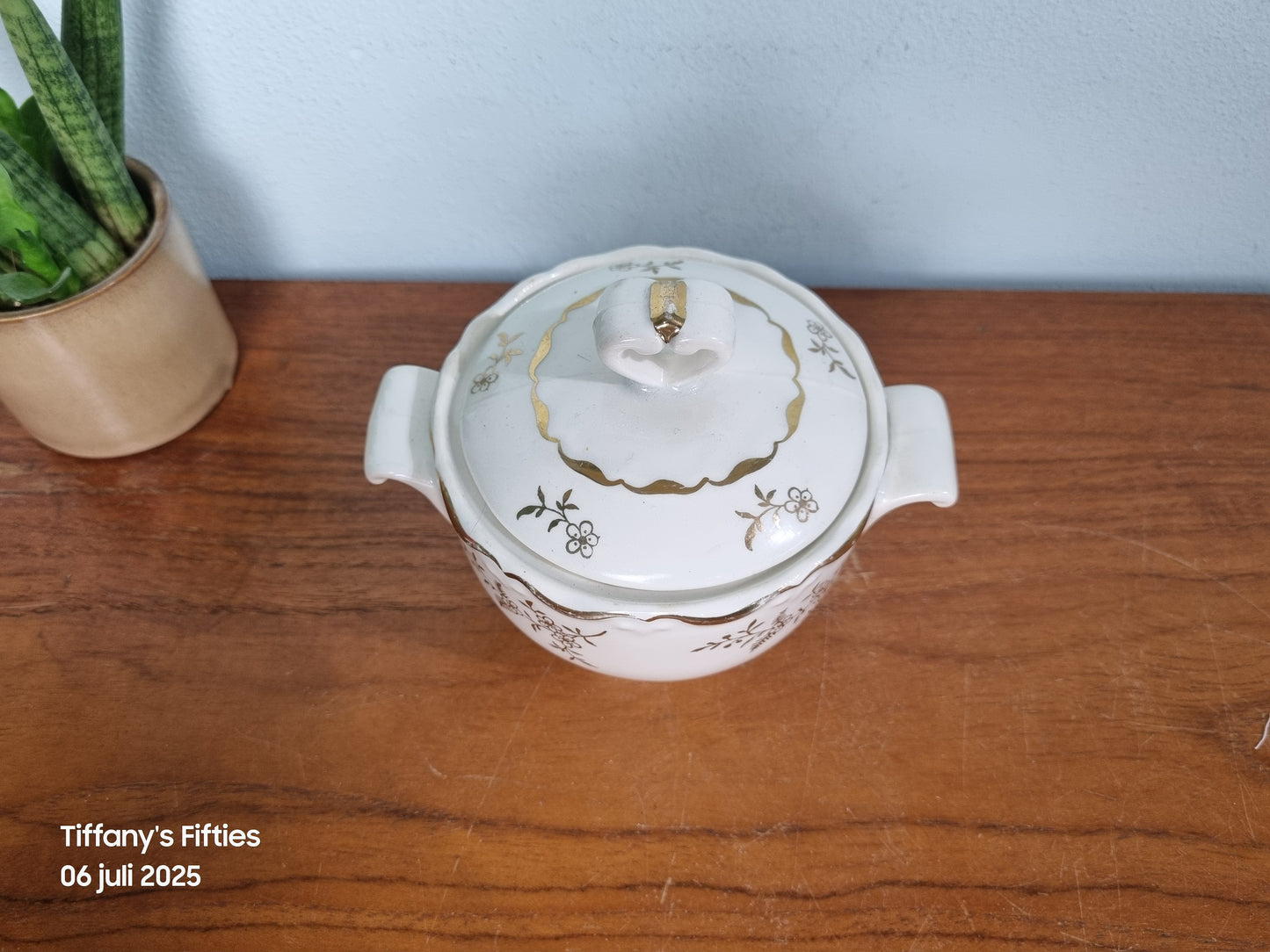 Suikerpot Boch "Ondine" - Francoise