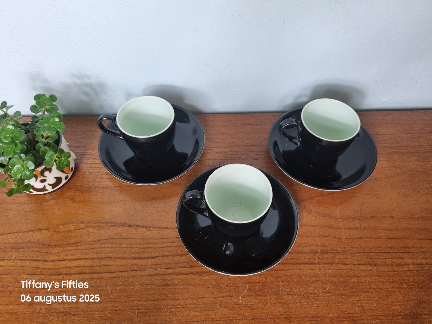 Kop-en-schotel Goedewaagen zwart en groen