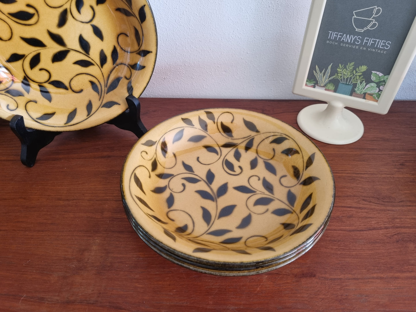 Diep bord Boch "Saturne" Sierra