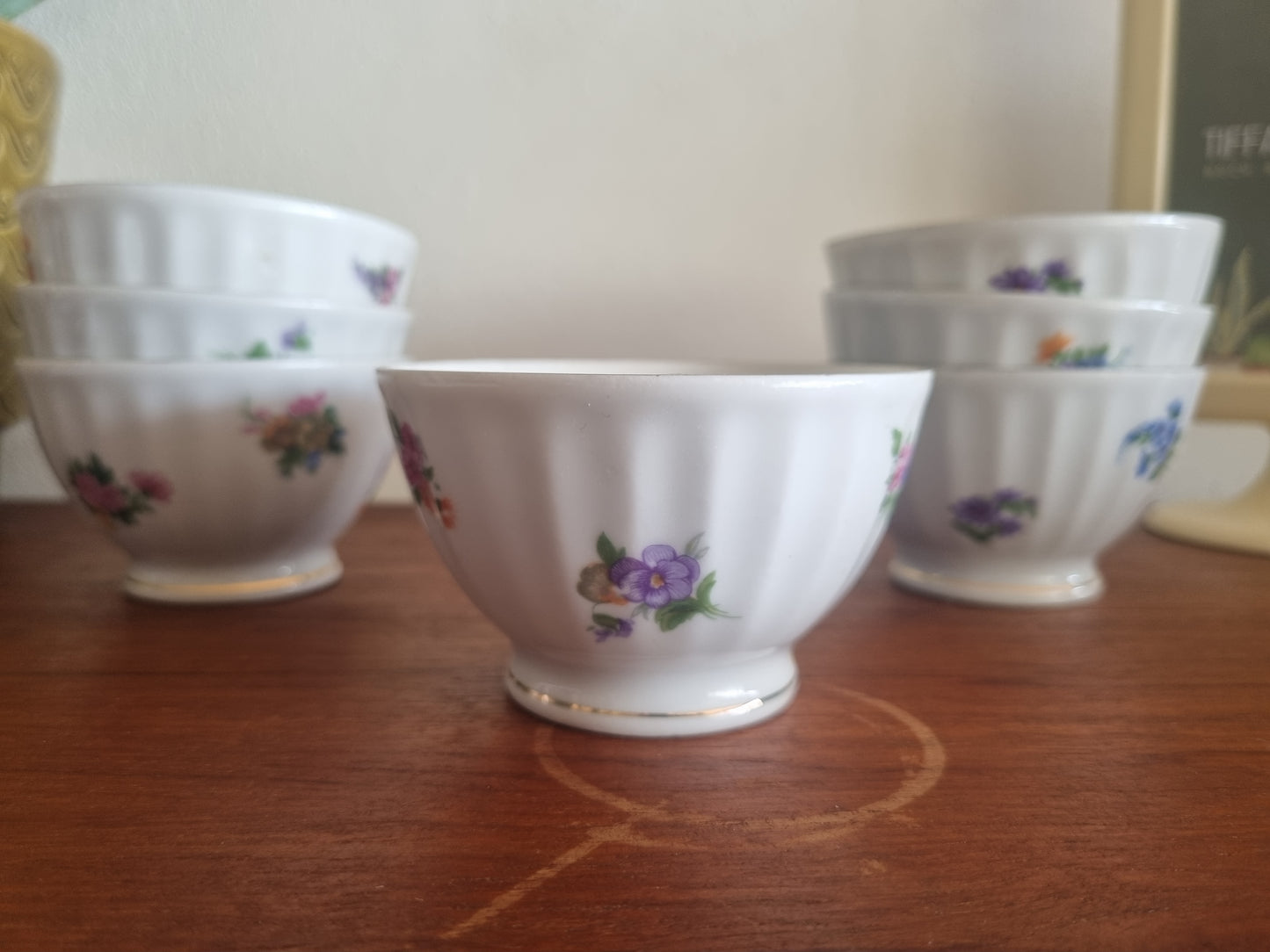 Spoelkom Kahla bloemetjes