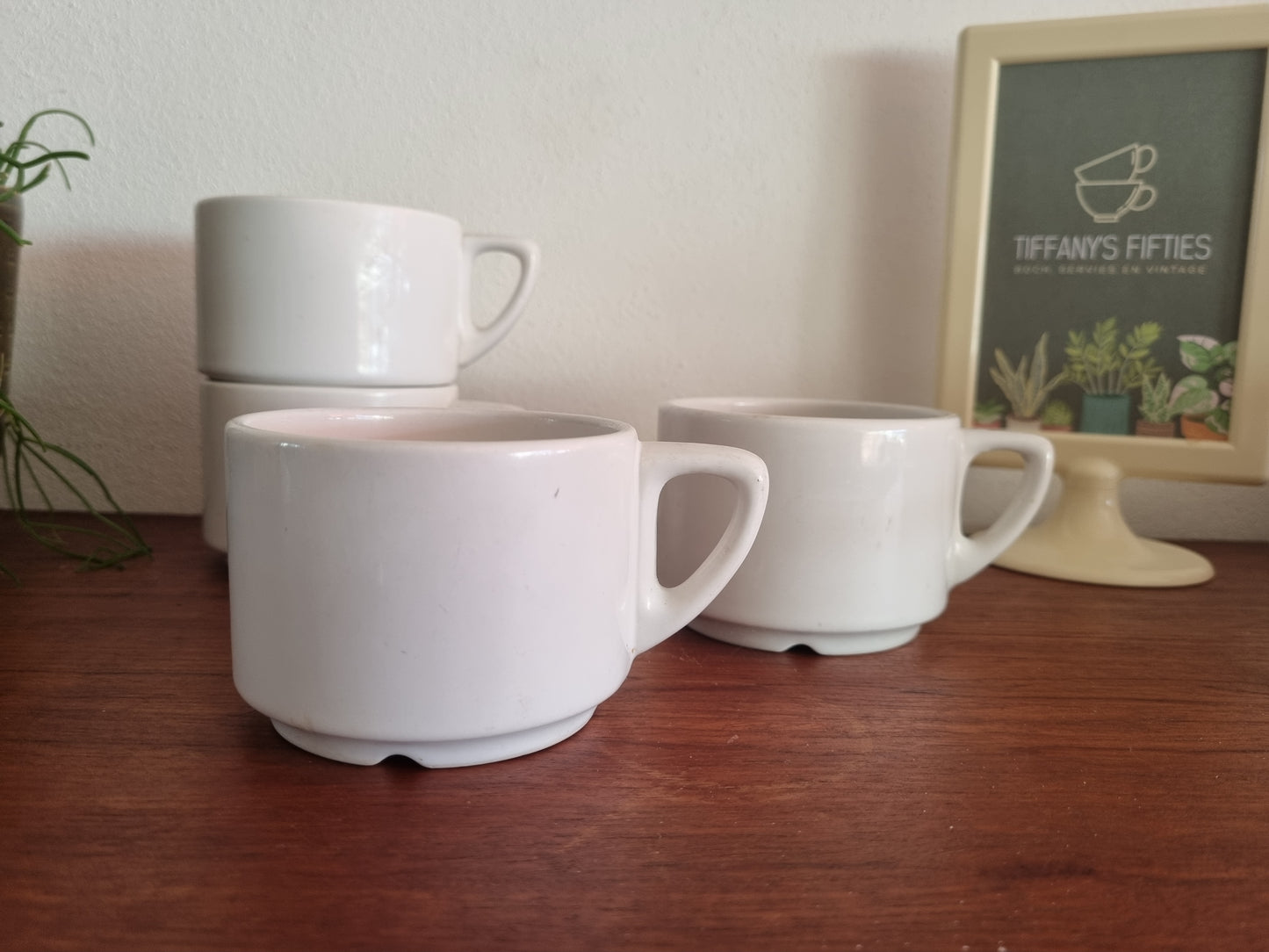 Sober wit kopje Boch