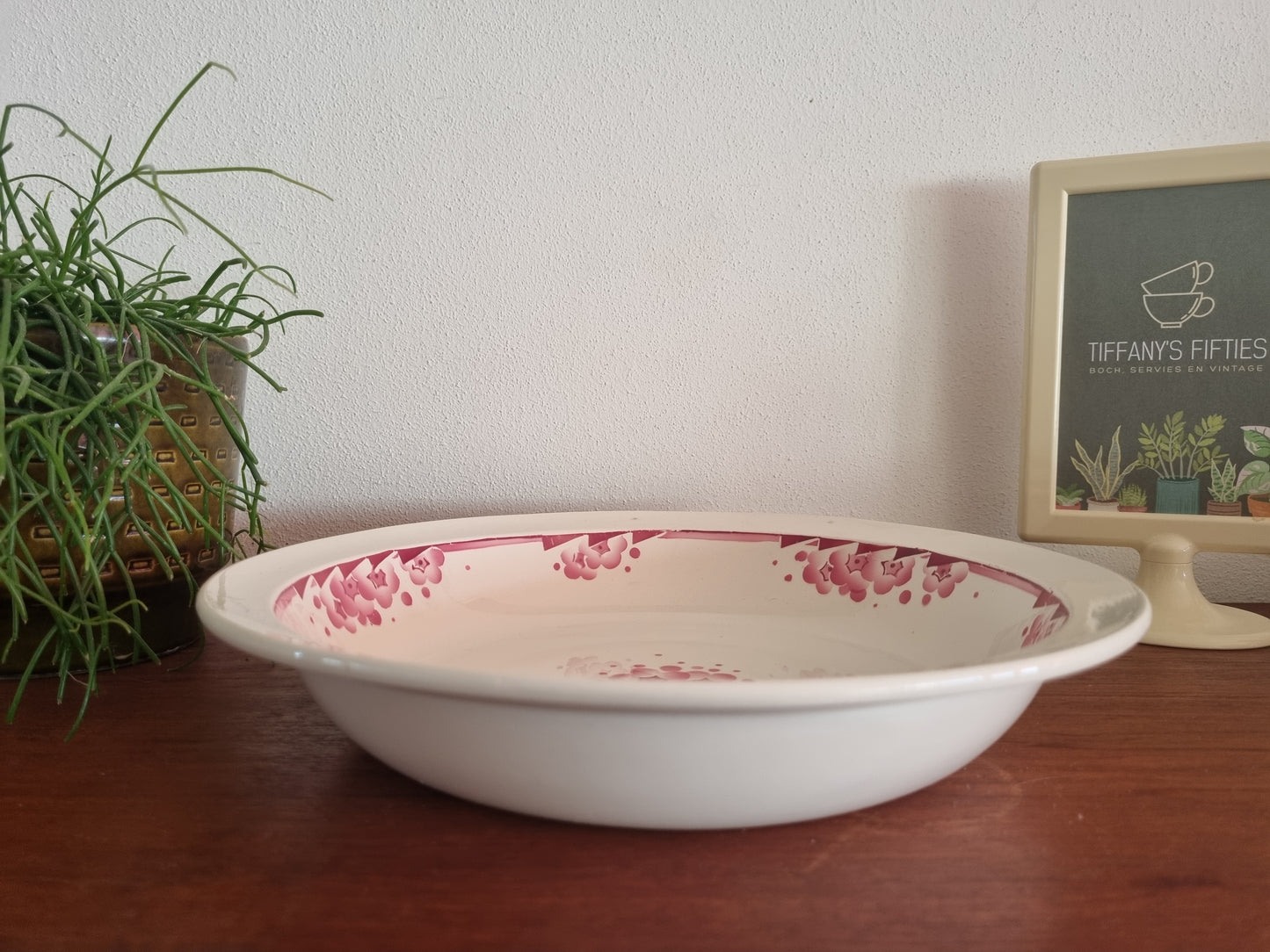 Aardappelschaal Boch - Printanier roze