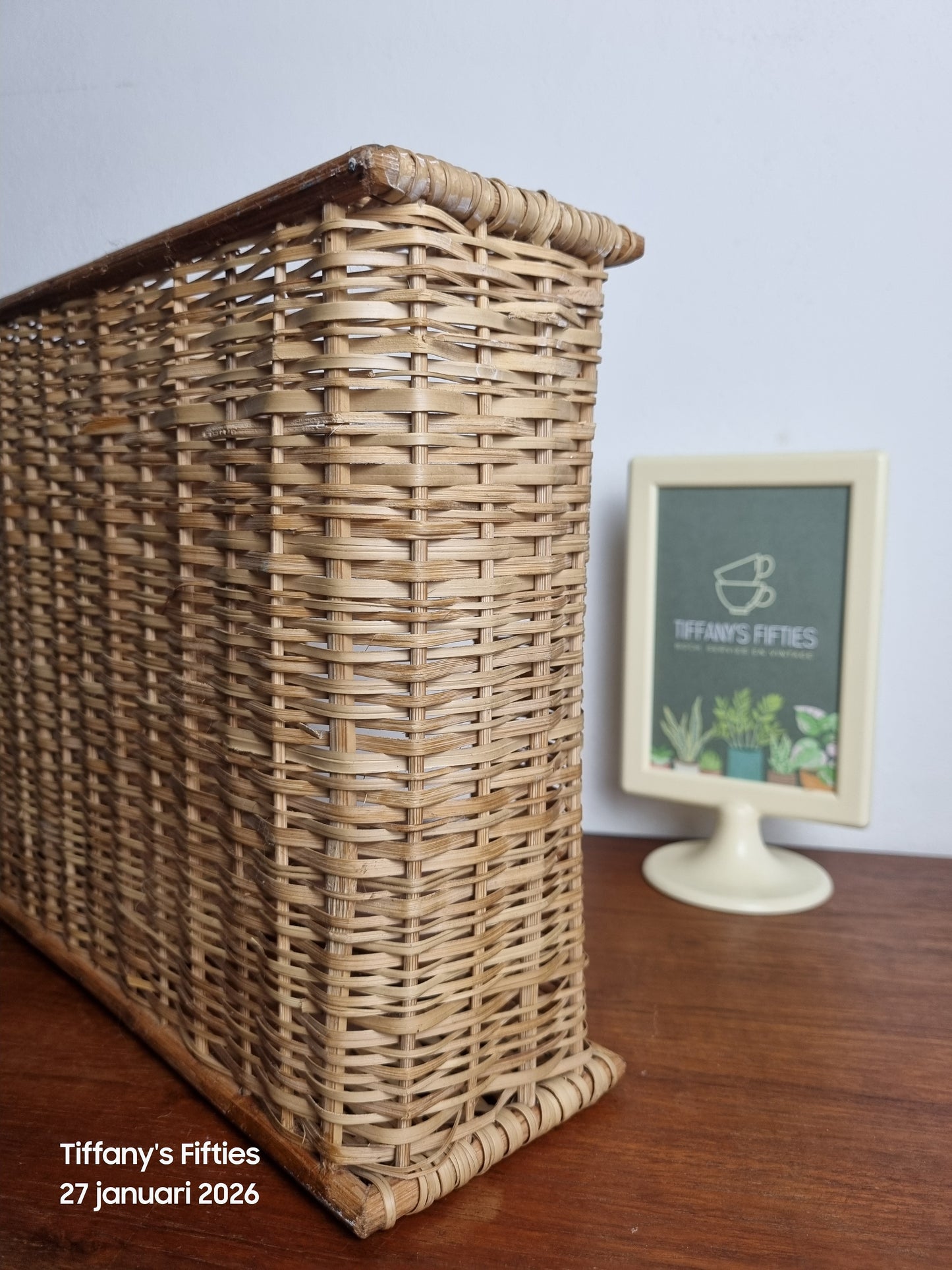 Rotan vintage wandrekje