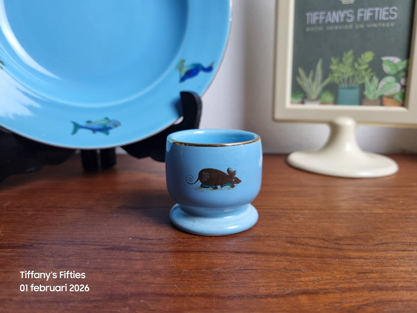 Blauw kindersetje Boch La Louvière