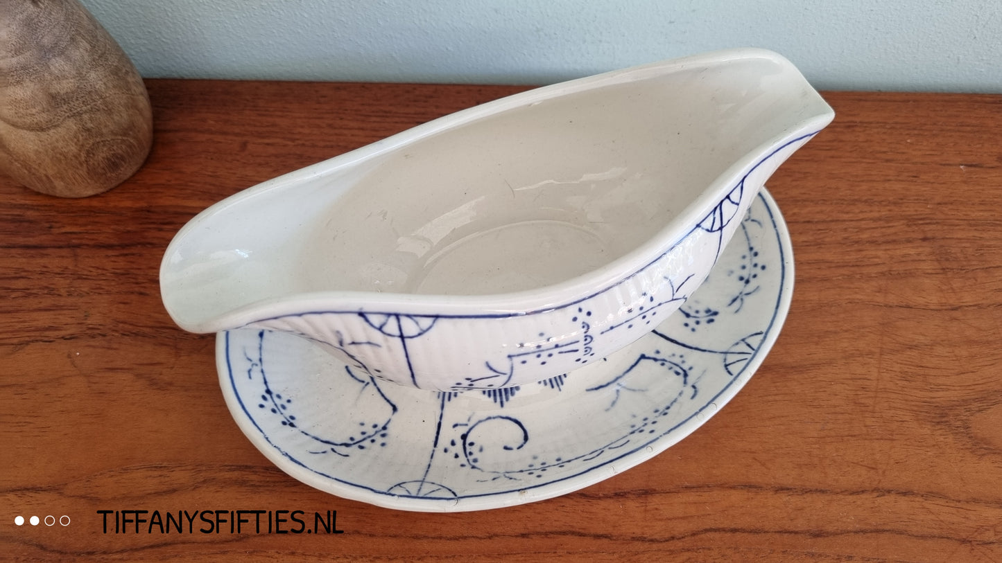 Sauskom Boch "Saxe" Copenhague, zwarte stempel