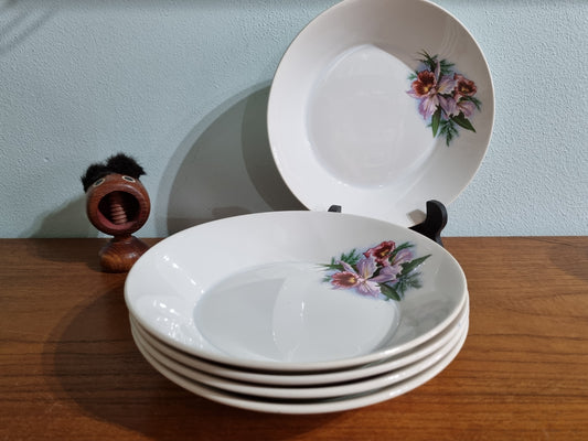 Diep bord Boch "Vedette" Orchidee