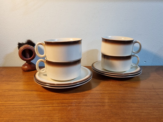 Grote mok met schotel Boch "Bercy" Sierra