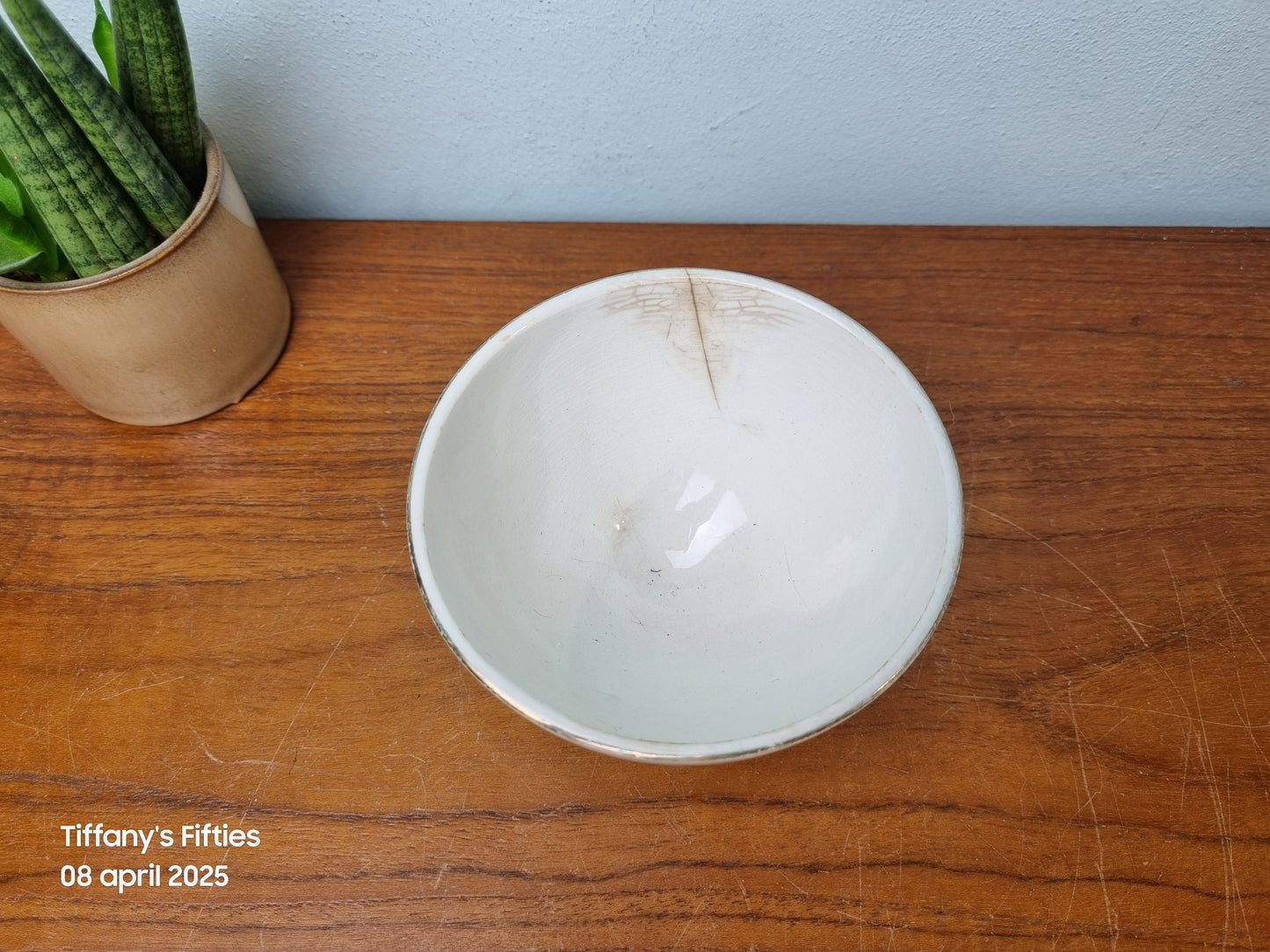 Spoelkom Boch met bloemen