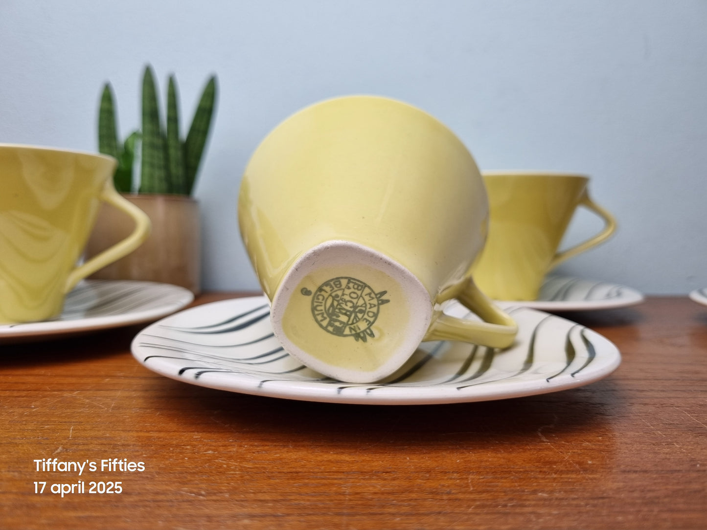 Kop-en-schotel Boch "Seduction" Fines Lignes Noires