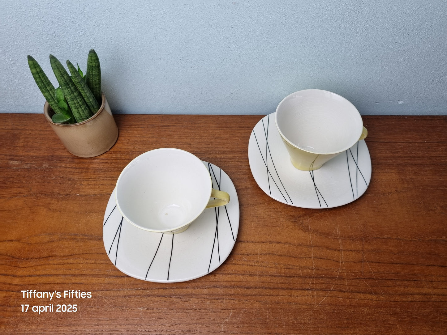 Kop-en-schotel Boch "Seduction" Fines Lignes Noires