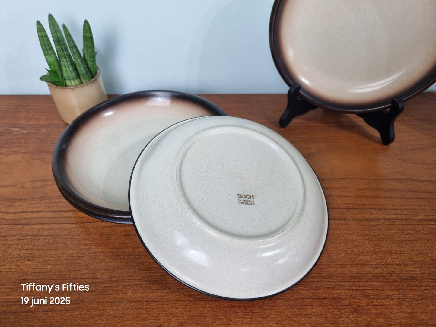 Diep bord Boch "Menuet" - Sierra