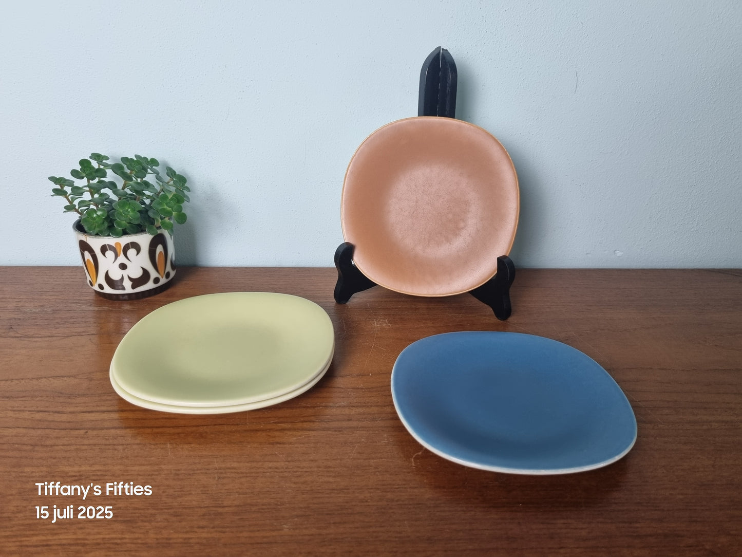 Gebaksbordje Boch Satiné - kleur naar keuze