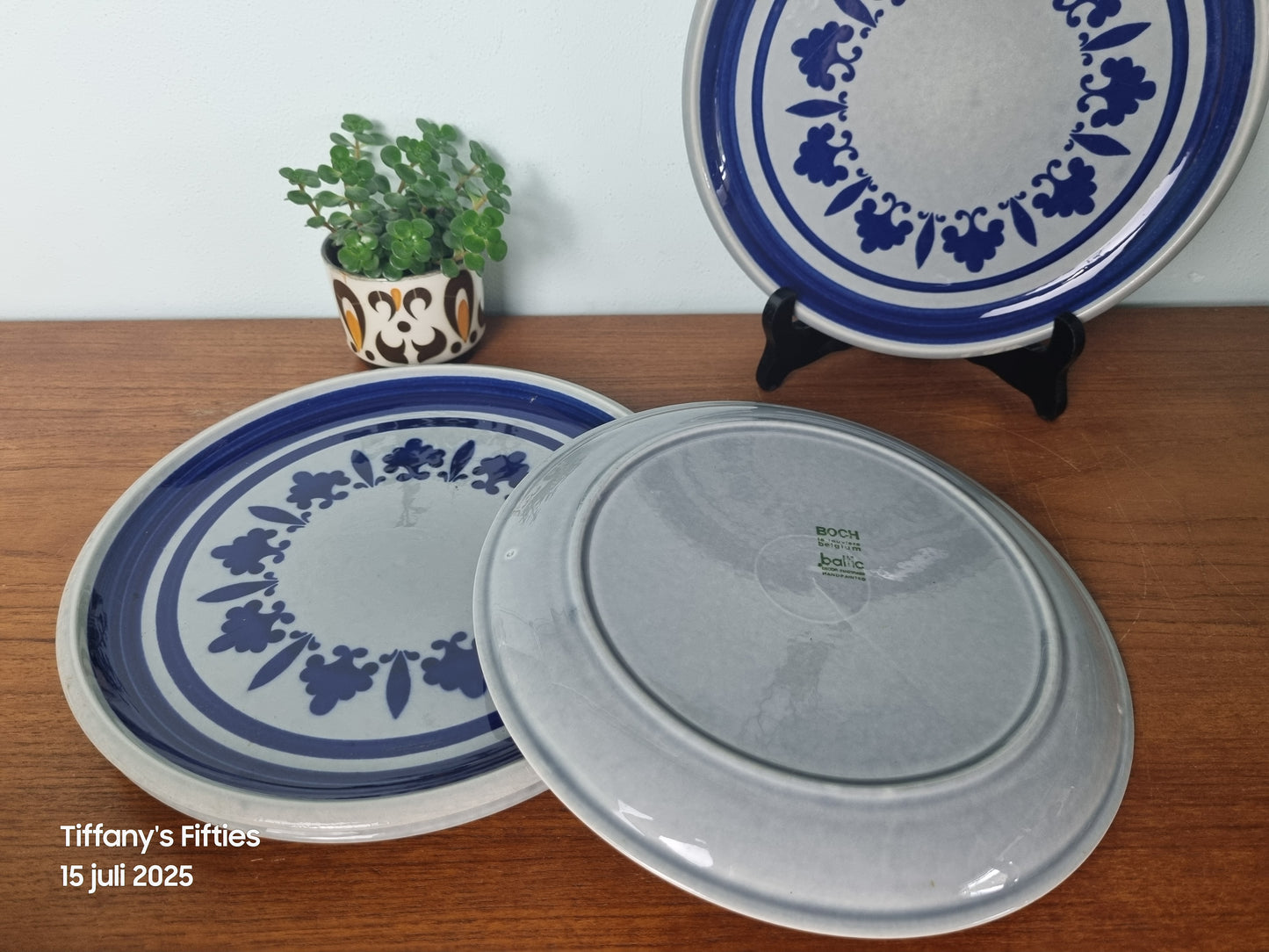 Dinerbord Boch "Menuet" Baltic