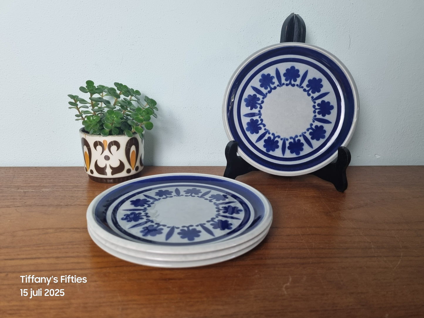 Broodbordje Boch "Menuet" Baltic