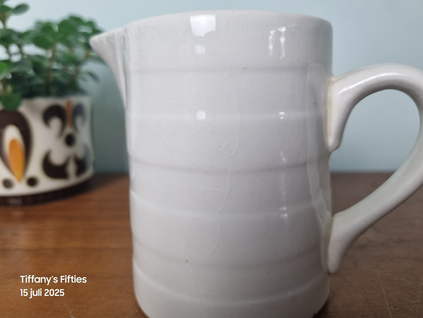 Bandenkannetje Boch - wit