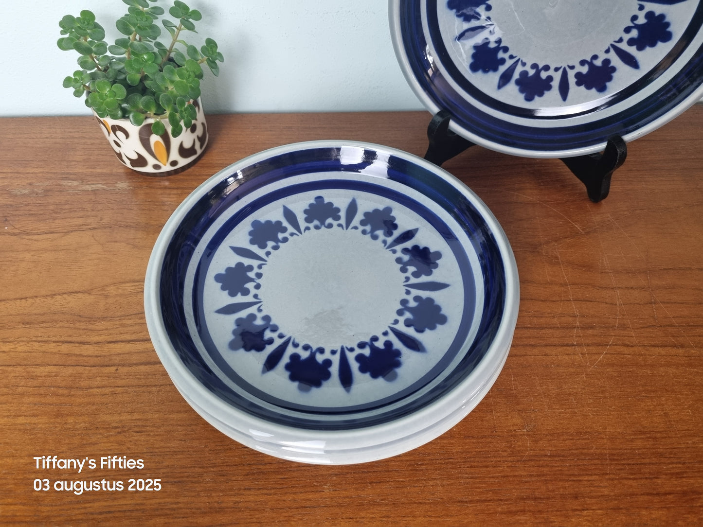 Diep bord Boch "Menuet" Baltic