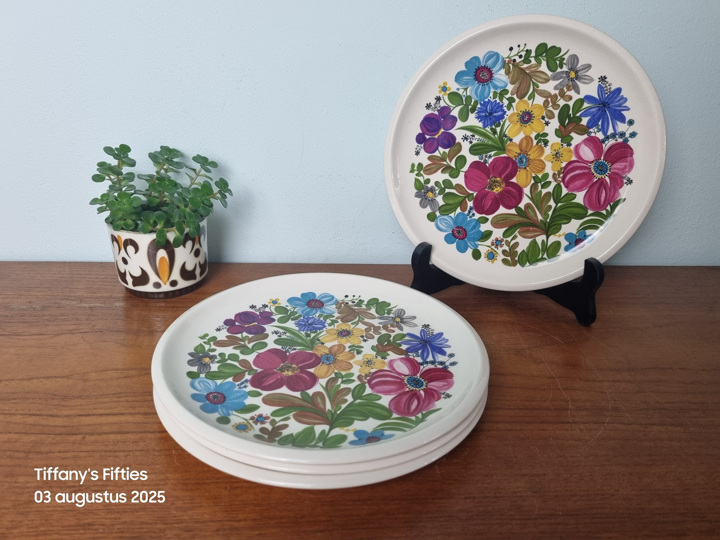 Dessertbord Boch "Menuet" Napoli