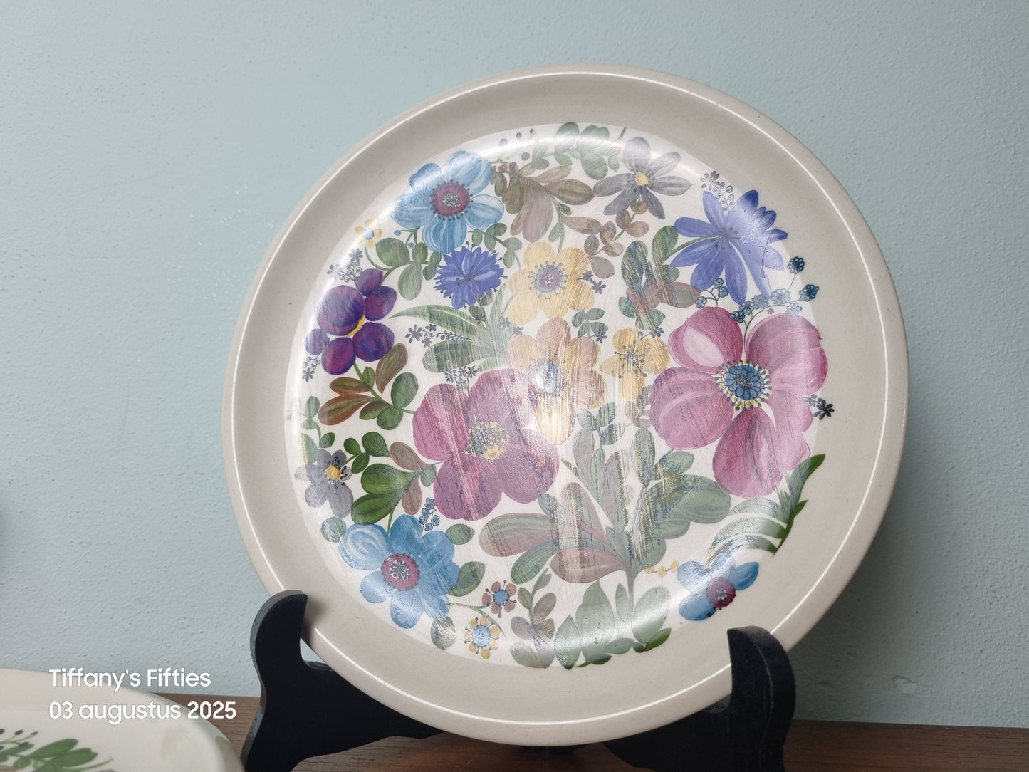 Dessertbord Boch "Menuet" Napoli