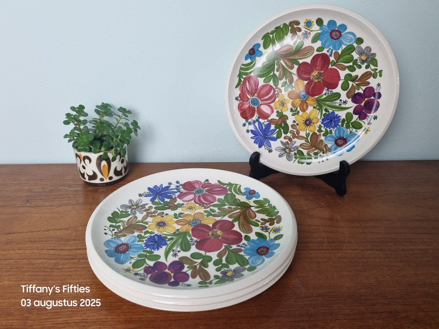 Dinerbord Boch "Menuet" Napoli