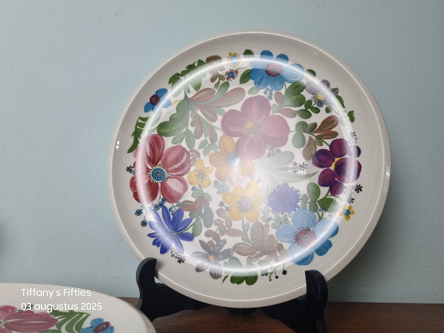 Dinerbord Boch "Menuet" Napoli