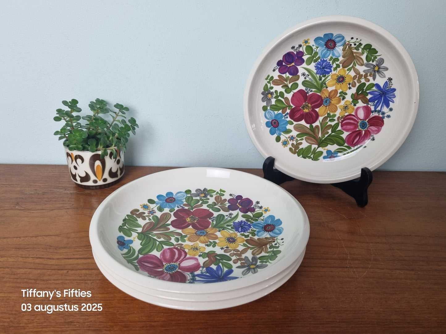 Diep bord Boch "Menuet" Napoli