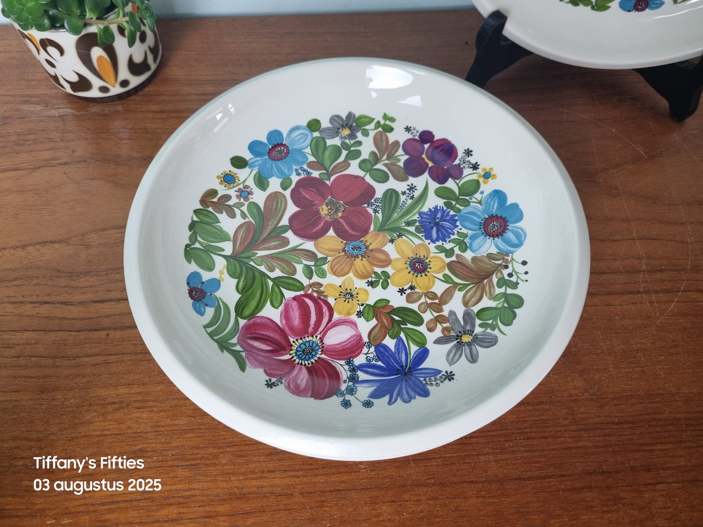 Diep bord Boch "Menuet" Napoli