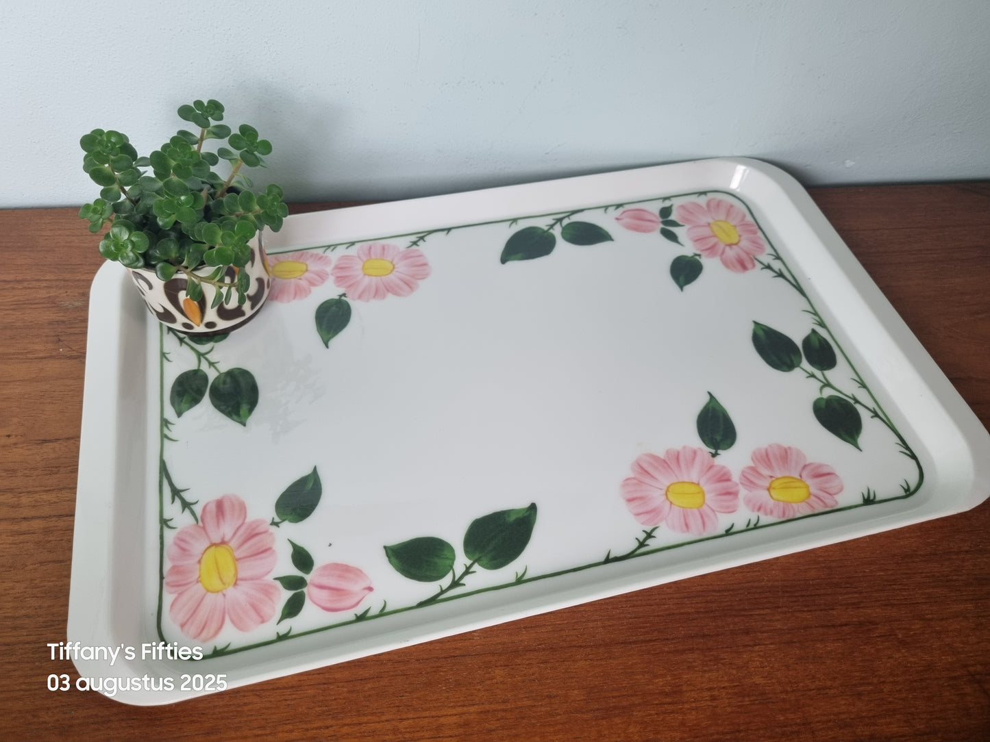 Kunststof dienblad Villeroy & Boch, Wild Rose