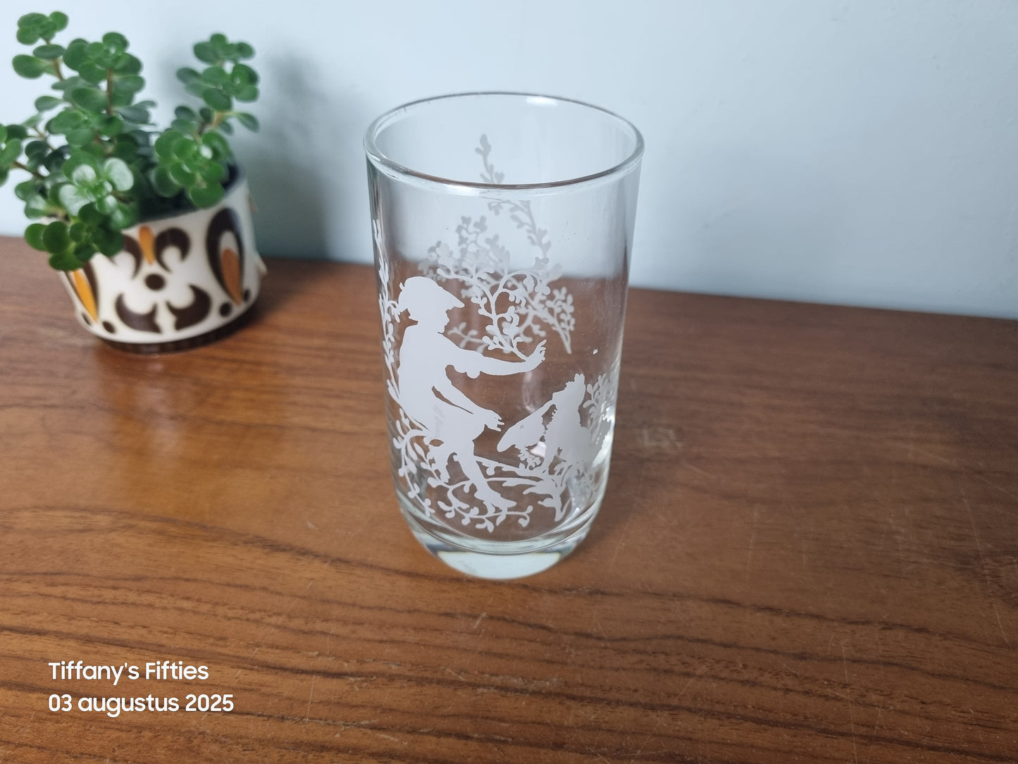 Vintage glas, sprookjestafereel