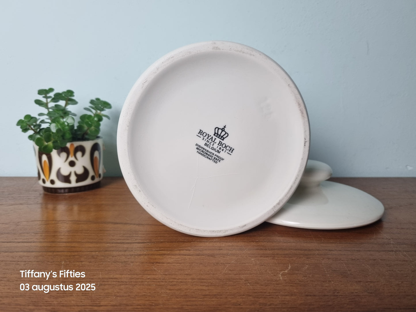 Opslagpot Royal Boch wit