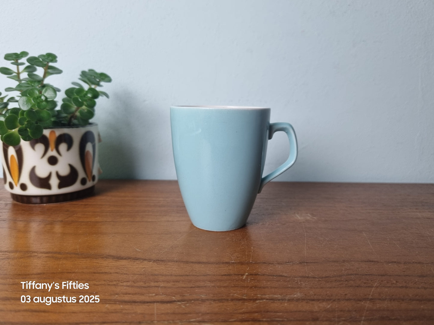 Los kopje Regout pastelblauw "Jolanda"