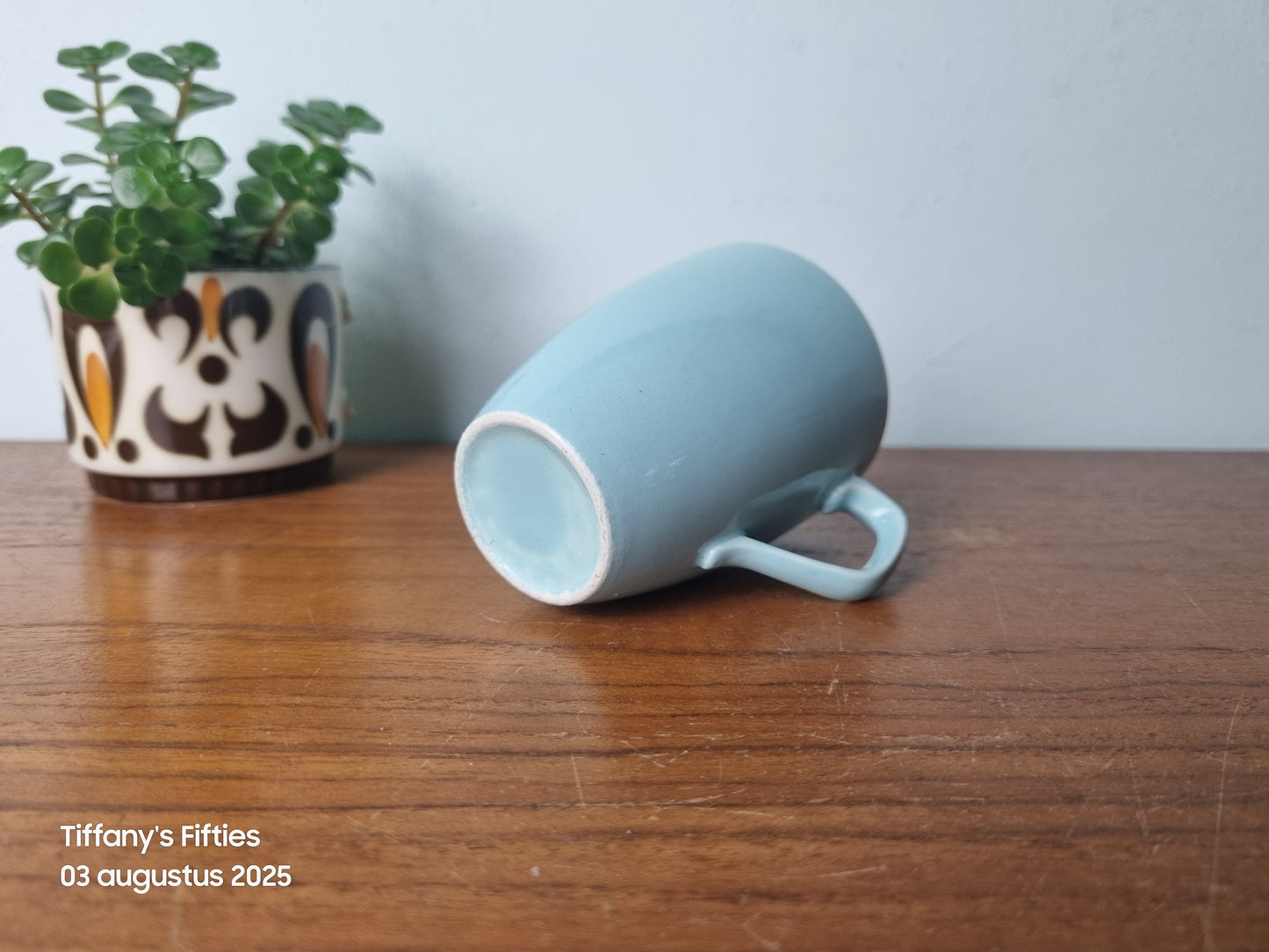 Los kopje Regout pastelblauw "Jolanda"