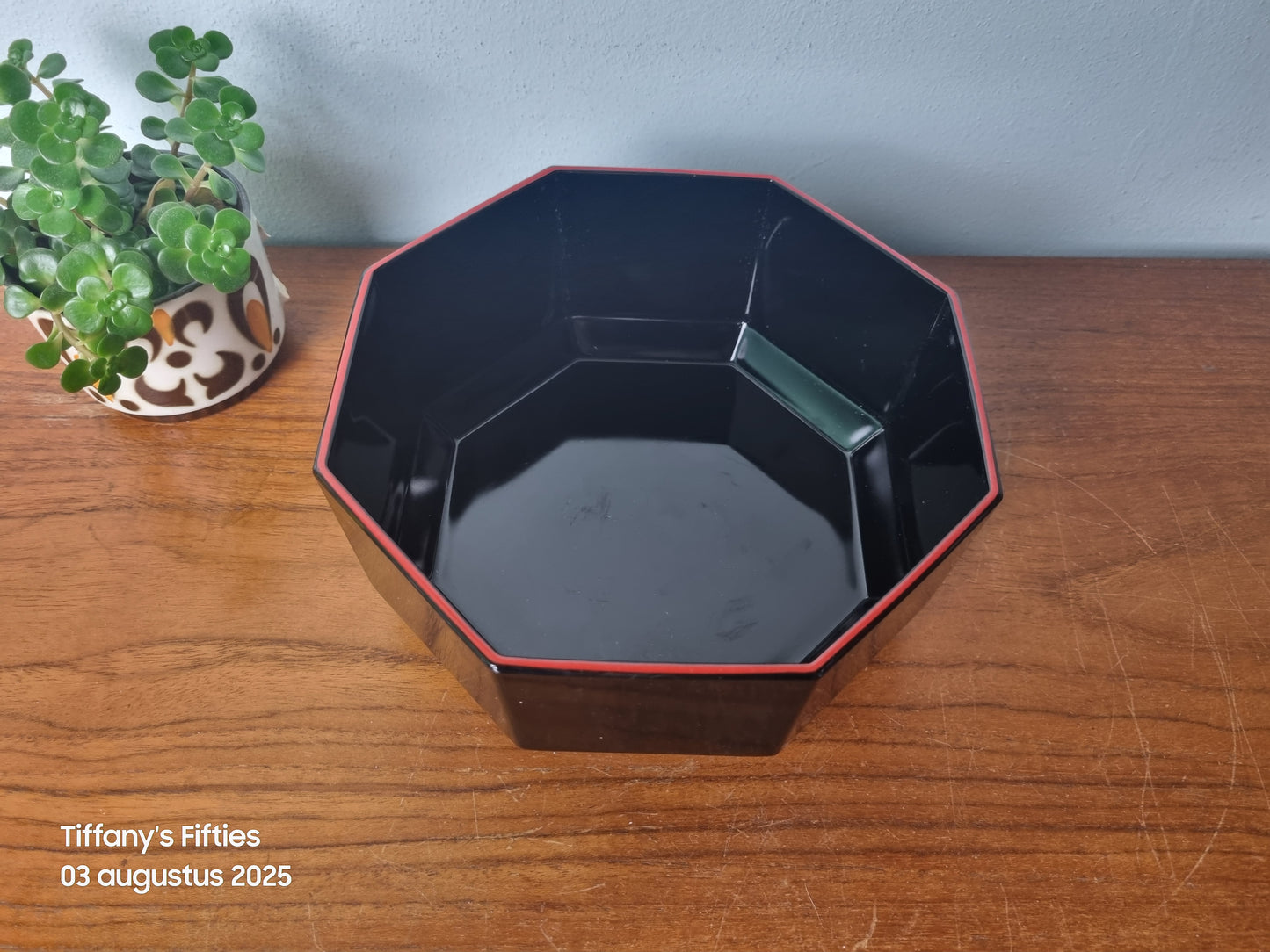 Slaschaal Arcoroc Octime, rode bies