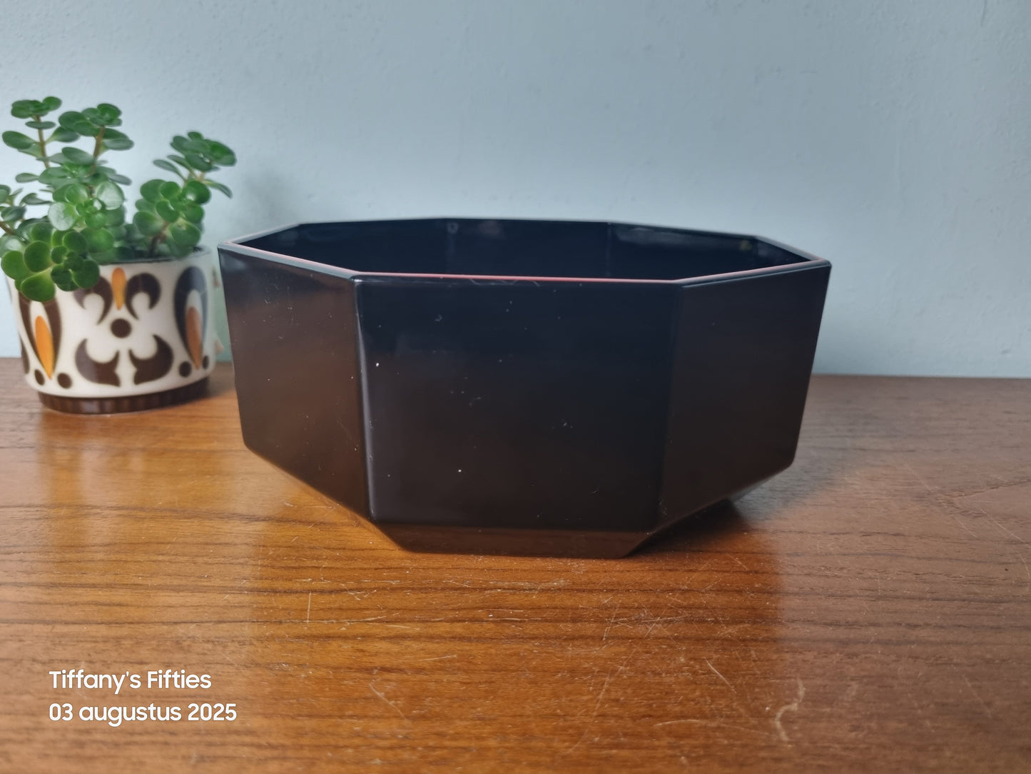 Slaschaal Arcoroc Octime, rode bies