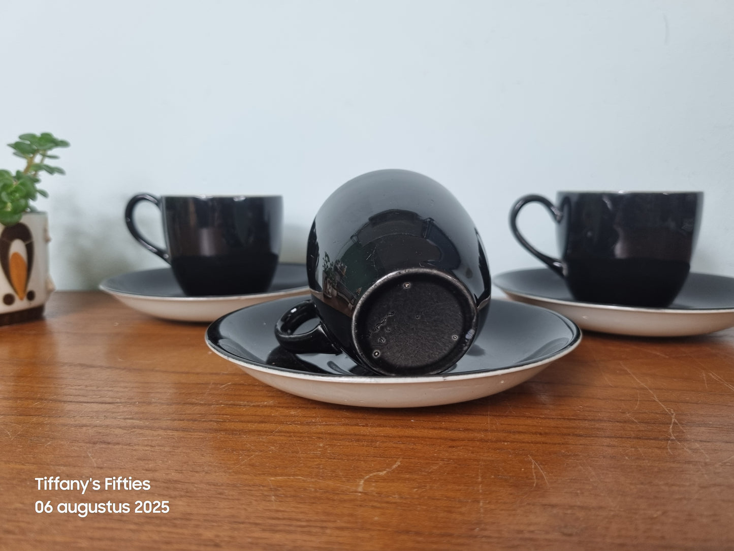 Kop-en-schotel Goedewaagen zwart en groen