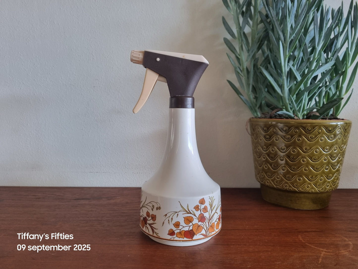 Retro plantenspuit Emsa herfstbladen