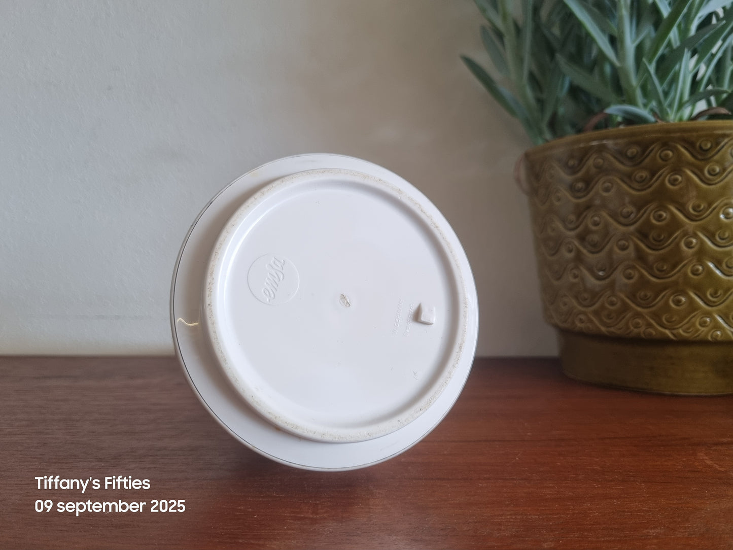 Retro plantenspuit Emsa herfstbladen