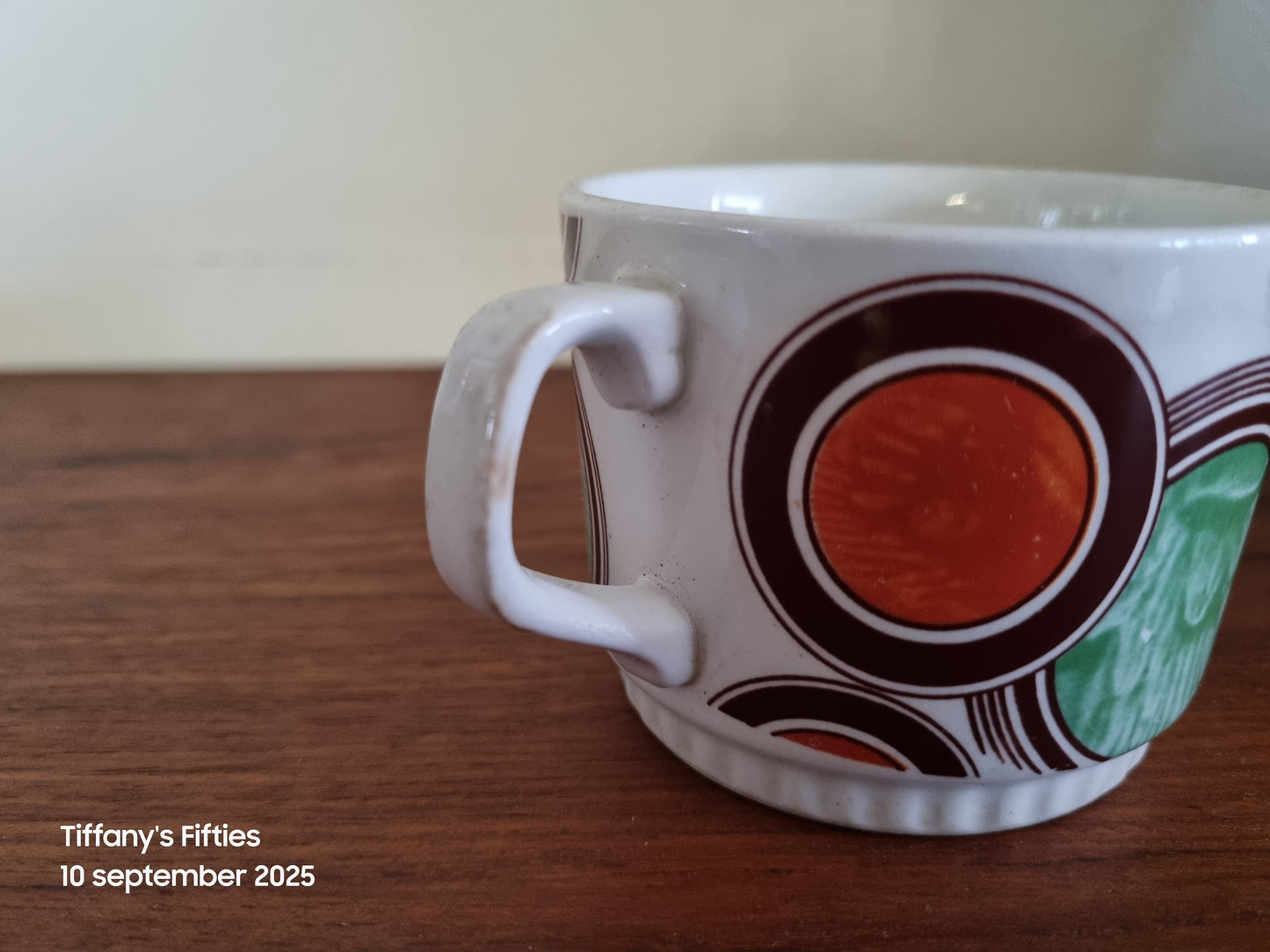 Kopje Boch " Delta" Olympia oranje-groen