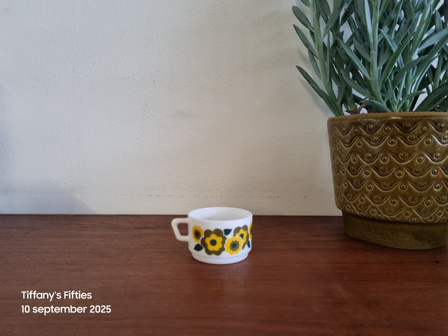 Espressokopje Arcopal Lotus geel