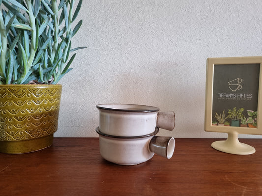 Soepkom Huizen Holland grijs