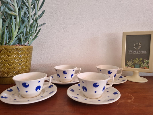 Kop-en-schotel Boch "Amsterdam" aero blauw