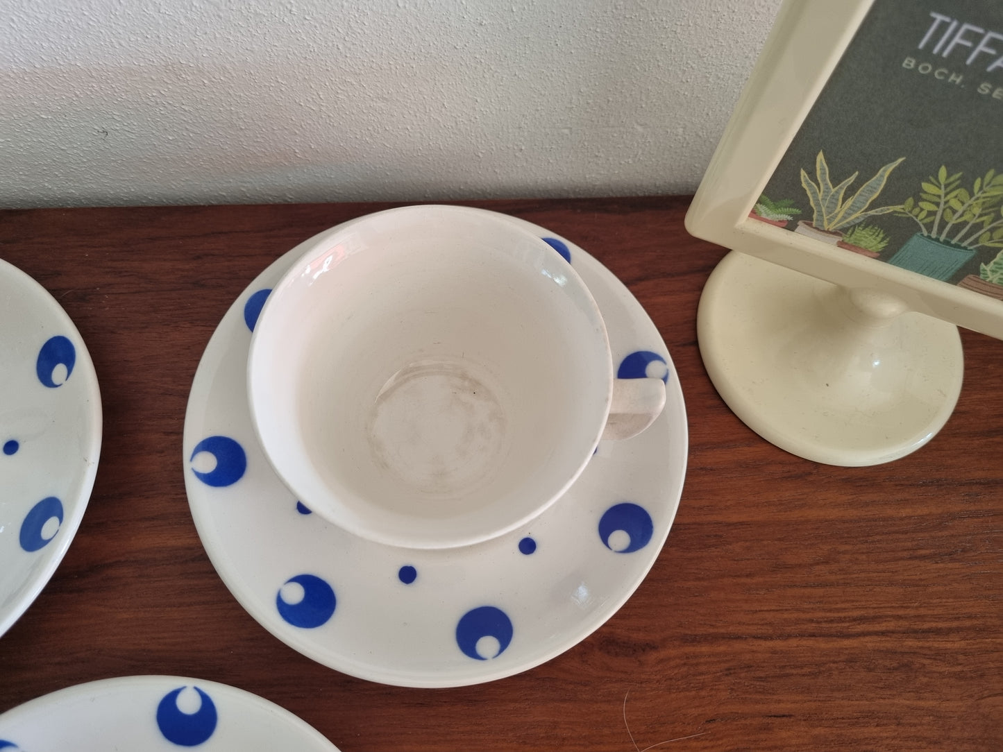 Kop-en-schotel Boch "Amsterdam" aero blauw